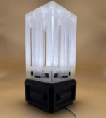 Stunning 3D Printed Modern Geometric Table Lamp | Premium LED Light UK
