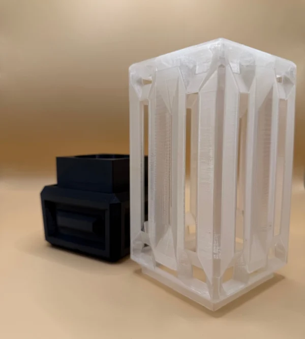 Stunning 3D Printed Modern Geometric Table Lamp | Premium LED Light UK