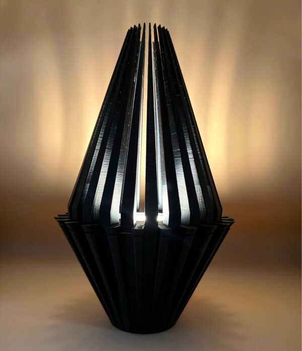 Premium Two-in-One 3D Printed Vase Lamp UK | Modern LED Flower Vase & Ambient Table Lamp