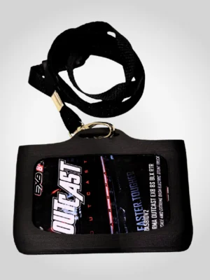 3D Printed Durable ID Badge Holder with Lanyard – Card Protector for Work, Events & Travel