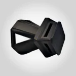 Architectural Black Vase – Bold 3D Printed Art Sculpture for Modern & Stylish Interiors