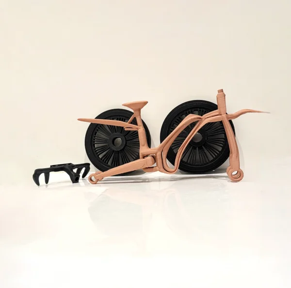 3D Printed Bicycle Modern Miniature
