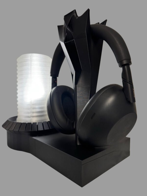 Headphone Stand and Lamp - Custom 3D printed