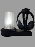 Headphone Stand and Lamp - Custom 3D printed