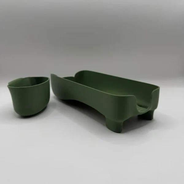 Sleek 3D Printed Matchbox Holder UK – Minimalist Kitchen & Fireplace Organizer