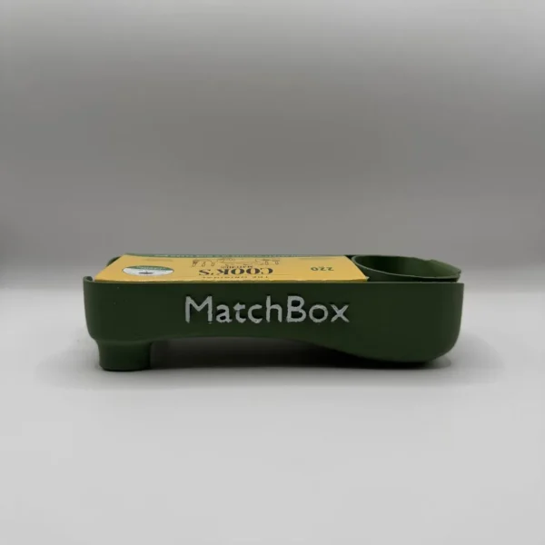Sleek 3D Printed Matchbox Holder UK – Minimalist Kitchen & Fireplace Organizer