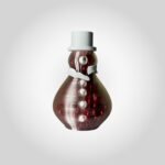 Festive 3D Printed Snowman Light UK – Modern Red LED Decoration for Cozy Homes