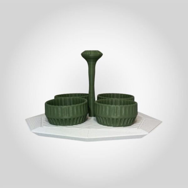 3D Printed Egg Holder – Modern Kitchen Counter Accessory