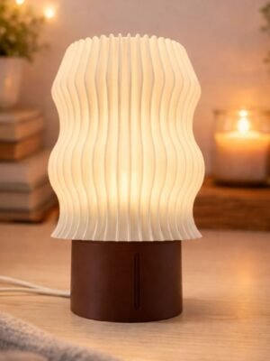 Elegant 3D Printed Night Lamp UK – Modern Ambient Lighting for Cozy Spaces