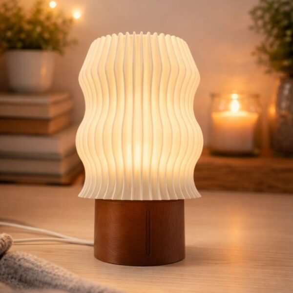 Elegant 3D Printed Night Lamp UK – Modern Ambient Lighting for Cozy Spaces