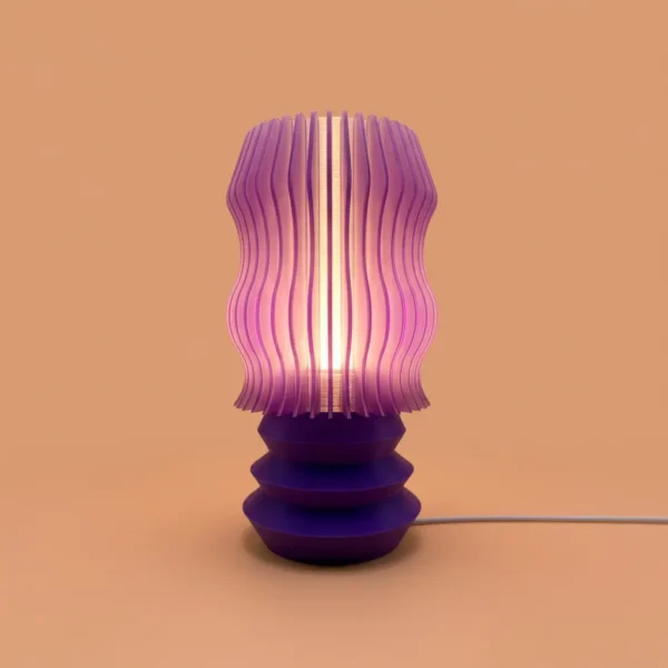 Stunning 3D Printed Lamp UK – Modern Ambient Night Light for Cozy Home Decor