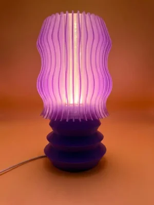 Stunning 3D Printed Lamp UK – Modern Ambient Night Light for Cozy Home Decor