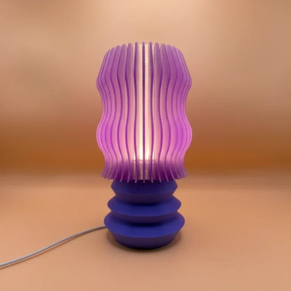 Stunning 3D Printed Lamp UK – Modern Ambient Night Light for Cozy Home Decor