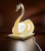 Elegant 3D Printed Swan Lamp UK – Modern Artistic Ambient Light
