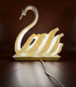 Elegant 3D Printed Swan Lamp UK – Modern Artistic Ambient Light