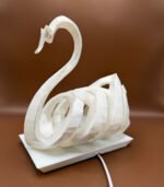 Elegant 3D Printed Swan Lamp UK – Modern Artistic Ambient Light