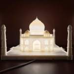 Premium 3D Printed Taj Mahal LED Lamp UK