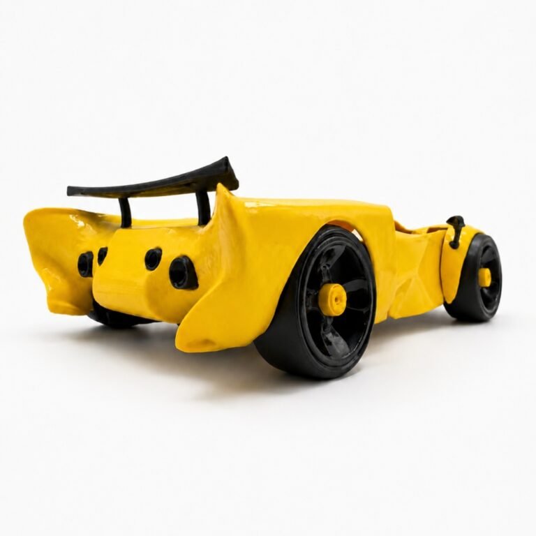 3D Printed Car – Stunning Sports Car Model for Collectors & Home Display UK