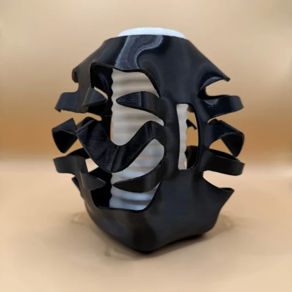 Stunning 3D Printed Sculptural Ambient Lamp | Exclusive LED Light UK
